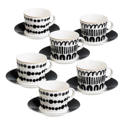Howhomely keramiktasse 6er set - keramiktasse,