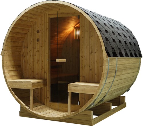 Sano bergen faßsauna 8kw - faßsauna, ofen
