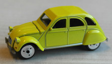 Majorette Citroen 2CV Ente gelb Oldtimer Auto Groupe PSA Döschwo yellow jaune