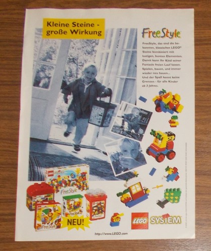 Seltene werbung lego system - seltene,
