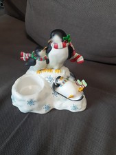 Partylite Teelichthalter Pinguin Familie Gebraucht Aus Nachlass