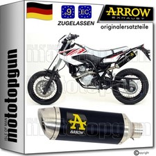 auspuff zugelassen schwarz thunder arrow fur yamaha wr 125 x 2011 11 2012 12