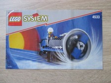 Lego® Bauanleitung 4533 Schneefräse Eisenbahn, 1999, a. Sammlung, gut erhalten