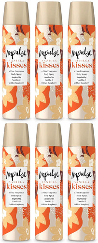 Impulse vanilla kisses deo - vanilla,