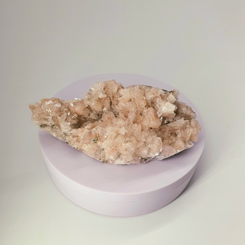 Stilbit kristallstufe rosa - kristallstufe,