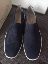 Damenschuhe Medicus, Größe 6,5 = 39, Neu mit Karton, Slipper Damen, dunkelblau