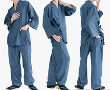 Japanische Denim Samue Herren