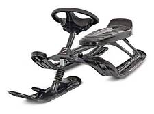 Stiga Lenkschlitten » Snowracer King Size GT « Schwarz, 2-Sitzer