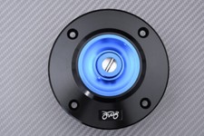 Tankdeckel 1/4 Drehung Farbe Blau +Schlüssel SUZUKI HAYABUSA 1300 GSXR 1999-2007