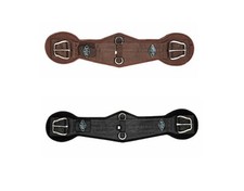 Prof. Choice 2XCool Bauchgurt Sattelgurt western Gurt schwarz braun 28-24 neu