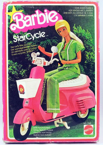 Barbie der starcycle roller - barbie,
