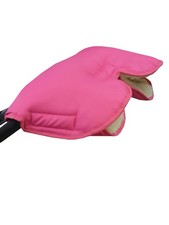 Handmuff mit Lammwolle Handwärmer für Kinderwagen Buggy Radanhänger waschbar