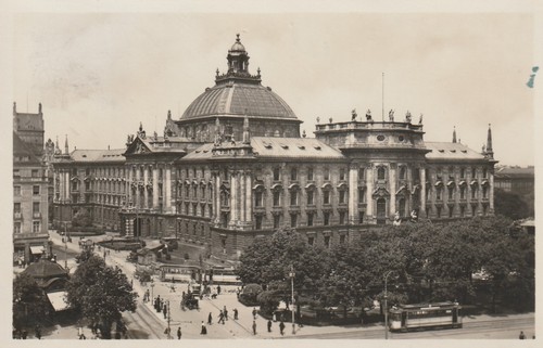 München justizpalast von - ak,