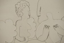 Horst Antes Radierung 1960er