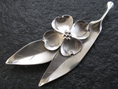Brosche silber 925 handarbeit - 925,