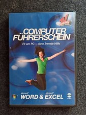 Computer Führerschein - Fit am PC - Word & Excel (PC - 2 CD-ROMs) sehr gut !
