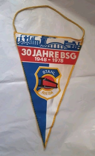 Wimpel stahl riesa 30 - wimpel,
