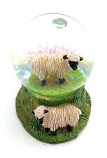 Schaf Mufflon Hausschaf Höhe 6,5cm Schneekugel Glitzerkugel Kugel schütteln