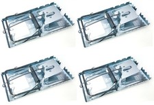 4x Profi ? Rattenfalle Schlagfalle Metall Stahl verzinkt Köderfalle Ratte Falle