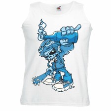 Tank top blaues monster - monster, mit