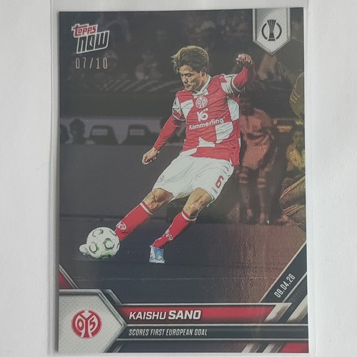 Kaishu sano topps now - kaishu,