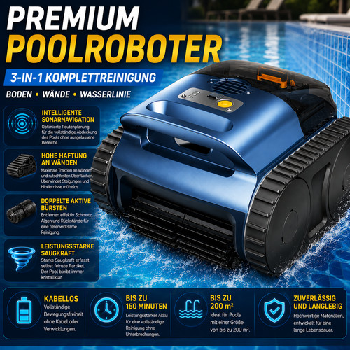 Poolroboter akku poolsauger - akku,
