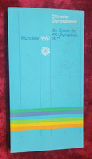 Offizieller Olympiaführer der Spiele der XX. Olympiade München 1972 unbenutzt