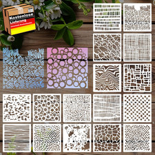 Malerei Schablonen Set 16