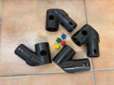 4x Original Quadro Winkelkupplung 45Grad (für Schrägdach)  (009111)