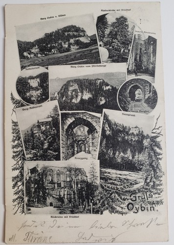 Gruß vom oybin burg und - burg,