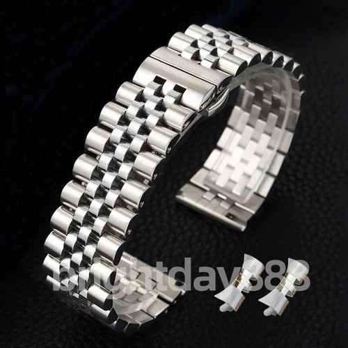 Silber massives uhrenarmband - silber,