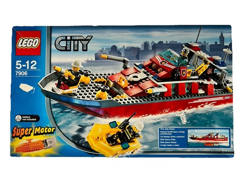 Lego city feuerwehrboot - city:,