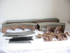 KE544* FALLER H0 Konvolut Viadukt-Brücke gebaut