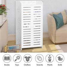 5 Ebenen Schuhregal Schuhschrank Schuhständer Schuhablage Schuhkommode Weiß