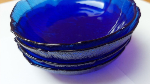 Leonardo glasschalen blau - leonardo,