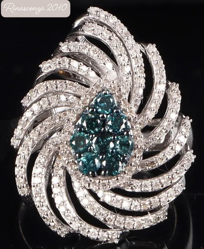 Diamant ring cocktail art - diamant, in