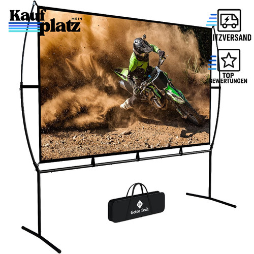 Beamer leinwand 266x150cm - leinwand,