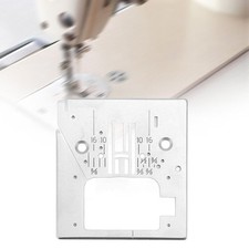 Geradstich Nadelplatte