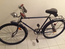 Vaterland Fahrrad Herrenrad 28" blau Oldtimer Herrenfahrrad Alt 50er Jahre