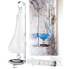 infactory Goetheglas: Historisches Goethe-Barometer aus Glas (Pinkelbarometer)