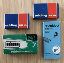 Alte Heftklammern Konvolut -