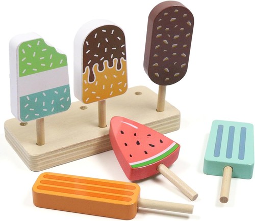 Eisstand holz teilig - eisstand, 7-teilig
