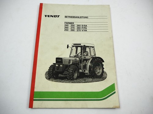 Fendt farmer 240 250 - 240, 260