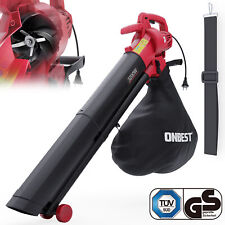 Laubsauger Laubbläser 3in1 Elektro 3200W 45L Fangsack 270 km/h   ID 7088