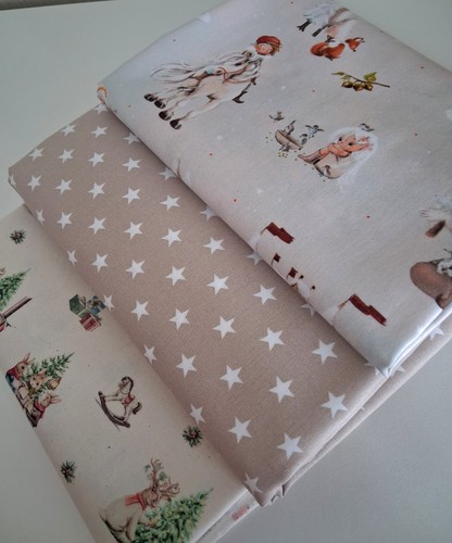Stoffpaket baumwolle popeline - stoffpaket, baumwolle-popeline