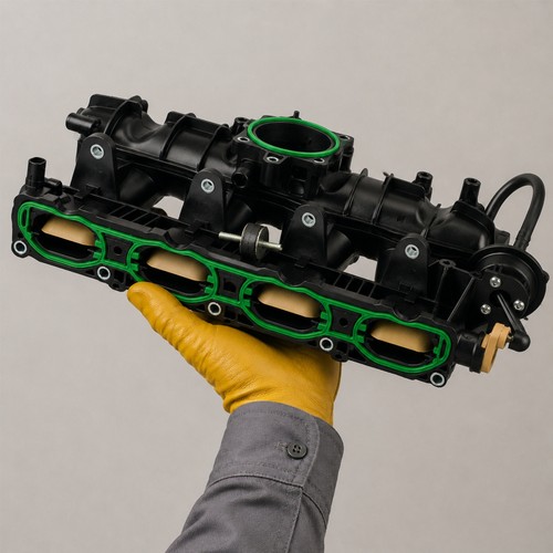 Ansaugkrümmer mit sensor und - mit,