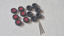 Lot 464 Konvolut 6 Räder 12mm von Wiking in 1:87 z.T. Trilex Felgen aus Sammlung