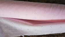 Baumwollstoff Spitze rosa