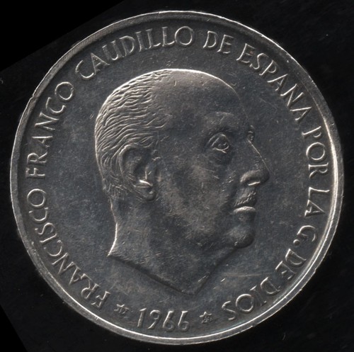 1966 spanien 100 pesetas - 100,