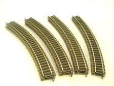 10  Stck. gebogene Gleise -  Fleischmann Profi Gleis HO 6120  #20   - gebr.